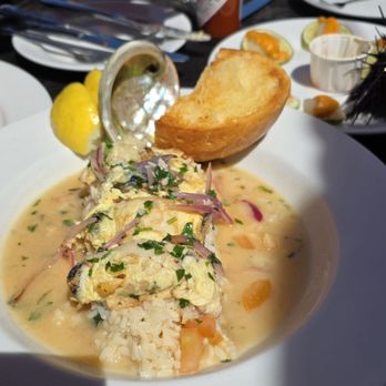 Santa Barbara Shellfish Company - Abalone with Rice - Seafood Near Me - Santa Barbara, California
