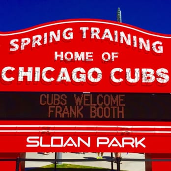 Sloan Park - Frank Booth in Da House of CUBS - Stadiums & Arenas Near Me - Mesa, Arizona