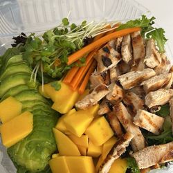 Sakana Sushi & Izakaya - To die for.  Avocado mango chicken salad.