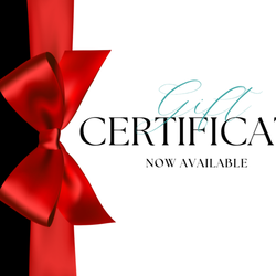 Gift Certificates now available