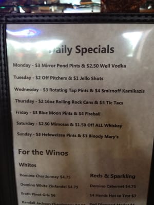 Menu photo 5 Brickyard Tavern Beaverton, OR