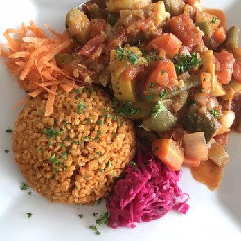 Maya Bistro - Veggie Guvac with Bulger - Mediterranean Near Me - Arlington, Virginia Maya Bistro - Veggie Guvac with Bulger - Mediterranean Near Me - Arlington, Virginia