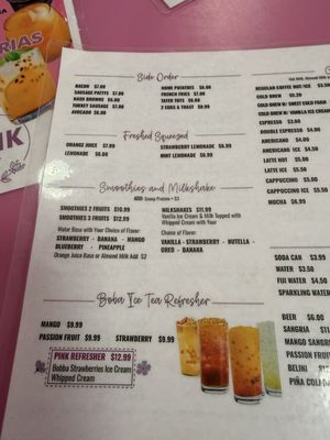 Menu photo 7 Pink Cafe Miami Beach, FL