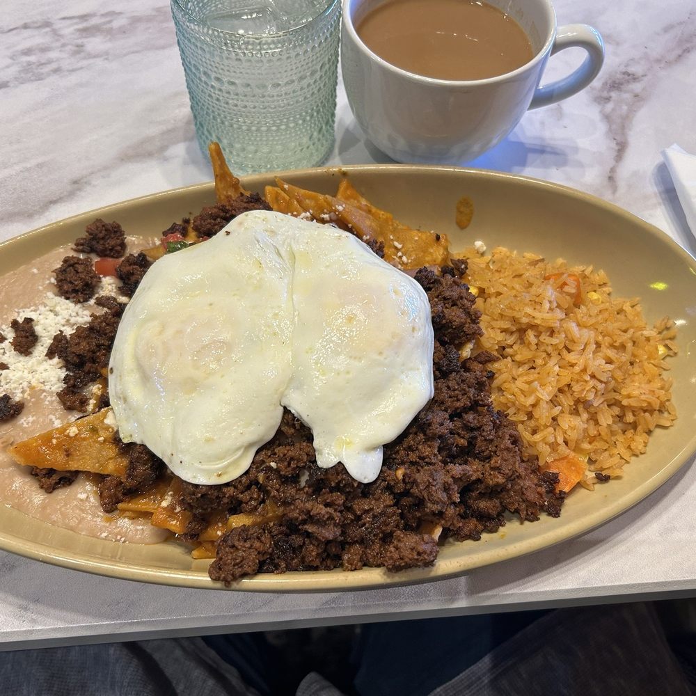 Haven Haus Cafe - Chilaquiles were delish topped with chorizo! - Breakfast & Brunch Near Me - Temecula, California Haven Haus Cafe - Chilaquiles were delish topped with chorizo! - Breakfast & Brunch Near Me - Temecula, California