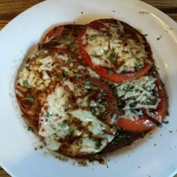 Grilled tomato appetizer
