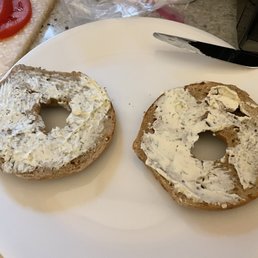 $1.50 worth of cream cheese