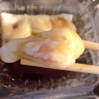 Jade Garden - Cheong funn (look funn per Hawaii dim sum lingo) with prawn. - Dim Sum Near Me - Seattle, Washington