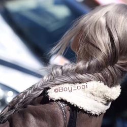 Sub-Image Beauty Salon - Ash silver color cut and style by Boy_ooi