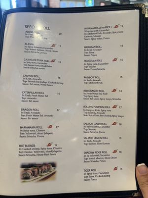 Menu photo 3 The Sushi Sushi Temecula, CA