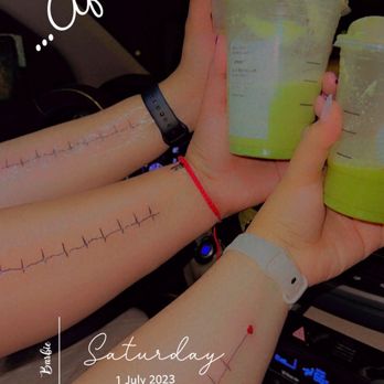 Chicago Ink Tattoo & Body Piercing - After... my one sister got hers with a broken heart at the end. - Piercing Near Me - Chicago, Illinois Chicago Ink Tattoo & Body Piercing - After... my one sister got hers with a broken heart at the end. - Piercing Near Me - Chicago, Illinois