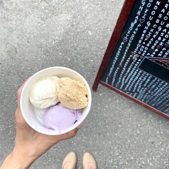 Pandoughra's Box - a person holding a bowl of ice cream - Desserts Near Me - Toronto, Ontario Pandoughra's Box - a person holding a bowl of ice cream - Desserts Near Me - Toronto, Ontario