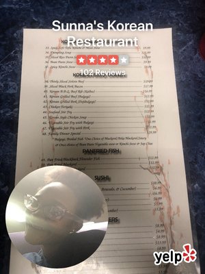 Menu photo 2 Sunna's Korean Restaurant Sierra Vista, AZ