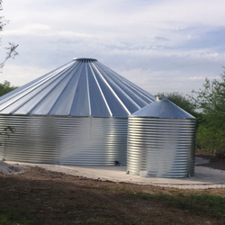 Lakota Water Company - 65,000-Gallon Rainwater Collection System w/ Matching Pump House Near Uvalde, TX