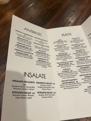 Menu photo 1 Baonecci Ristorante Frisco, TX Menu photo 1 Baonecci Ristorante Frisco, TX