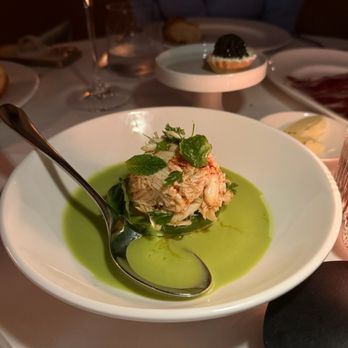 The Polo Room - Jumbo Lump Crab And Avocado Salad Cucumber, Lime, Basil, And Mint Gazpacho - Argentine Near Me - Palm Beach, Florida The Polo Room - Jumbo Lump Crab And Avocado Salad Cucumber, Lime, Basil, And Mint Gazpacho - Argentine Near Me - Palm Beach, Florida