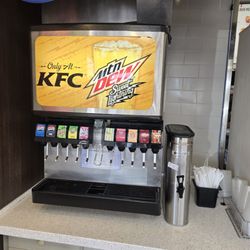 KFC - Time to up the soda game.