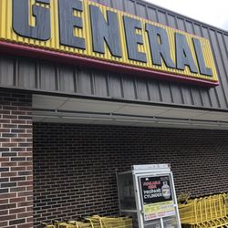 Dollar General - 6/16/19. Harsh thunderstorms greet us as we just entered Alabama from Mississippi. Lightning struck across the street here! It was LOUD!!