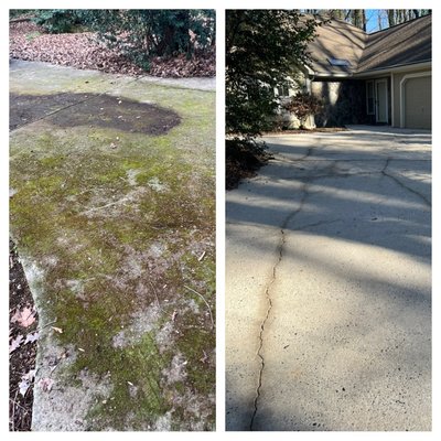 Driveway cleaning - Driveway cleaning before and after. Driveway cleaning - Driveway cleaning before and after.