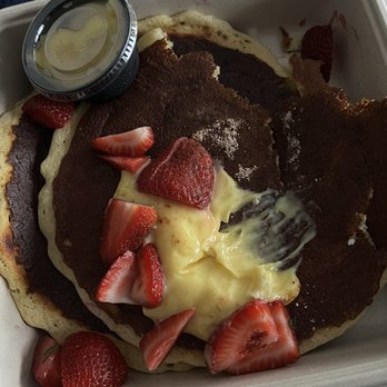First Watch - Burnt... lemon ricotta pancakes. - Breakfast & Brunch Near Me - Morris Plains, New Jersey