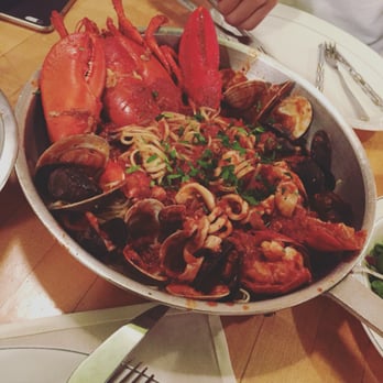 The Daily Catch - Lobster pasta. - Seafood Near Me - Brookline, Massachusetts The Daily Catch - Lobster pasta. - Seafood Near Me - Brookline, Massachusetts