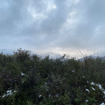 Etiwanda Falls Trail - Patchy snow on next to the trail on 2/25/23. - Parks Near Me - Rancho Cucamonga, California Etiwanda Falls Trail - Patchy snow on next to the trail on 2/25/23. - Parks Near Me - Rancho Cucamonga, California