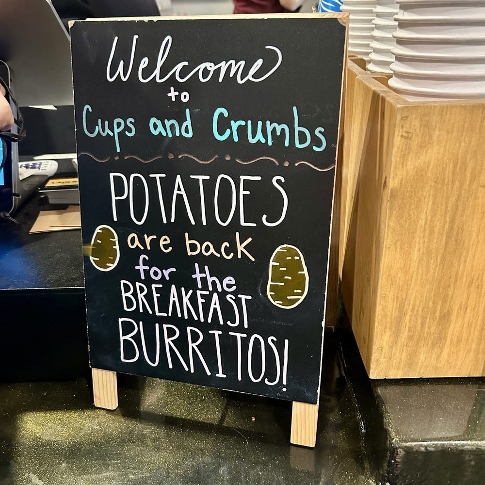 Cups & Crumbs - Specials - Coffee & Tea Near Me - Orcutt, California Cups & Crumbs - Specials - Coffee & Tea Near Me - Orcutt, California