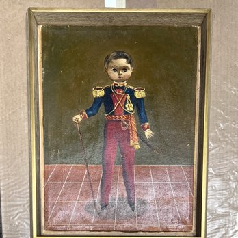 Jay's Frames - 100 year old painting! - Framing Near Me - Houston, Texas