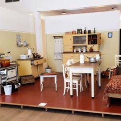 Gustav-Lübcke-Museum - Mid-20th Century Kitchen Display in Hamm History Section of Gustav-Lübcke-Museum
