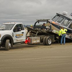 Car Care Tow Pro - Boat tow off the beach!