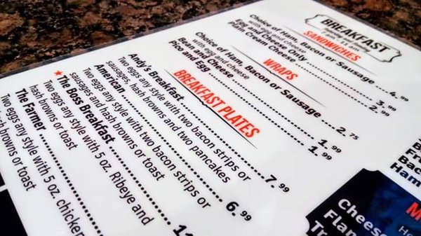 Menu photo 1 Andy’s Kitchen Cypress, TX Menu photo 1 Andy’s Kitchen Cypress, TX