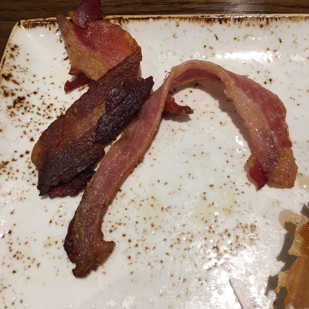 First Watch - Half is burnt and half not cooked. - Breakfast & Brunch Near Me - Riverview, Florida