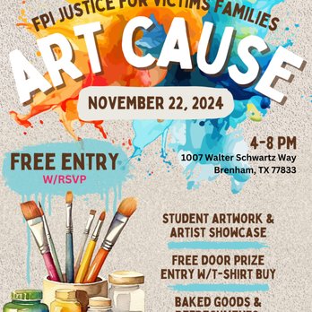 FPI Justice for Victims Families - CALL FOR ARTISTS 11-22-24! MAKE MONEY WITH ART! - Private Investigation Near Me FPI Justice for Victims Families - CALL FOR ARTISTS 11-22-24! MAKE MONEY WITH ART! - Private Investigation Near Me