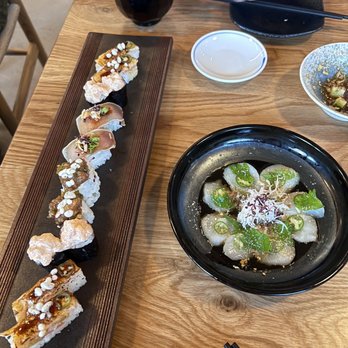 Sushi Hil - Maki set and hotate crudo - Japanese Near Me - Vancouver, British Columbia Sushi Hil - Maki set and hotate crudo - Japanese Near Me - Vancouver, British Columbia