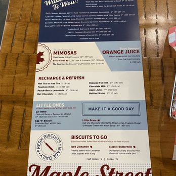 Maple Street Biscuit Cafe - Menu - Breakfast & Brunch Near Me - St Petersburg, Florida