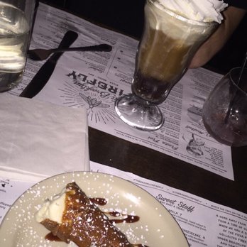The Brooklyn Firefly - Cheesecake cone & root beer float. - Pizza Near Me - Brooklyn, New York The Brooklyn Firefly - Cheesecake cone & root beer float. - Pizza Near Me - Brooklyn, New York
