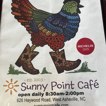 Sunny Point Café - Menu - Southern Near Me - Asheville, North Carolina Sunny Point Café - Menu - Southern Near Me - Asheville, North Carolina