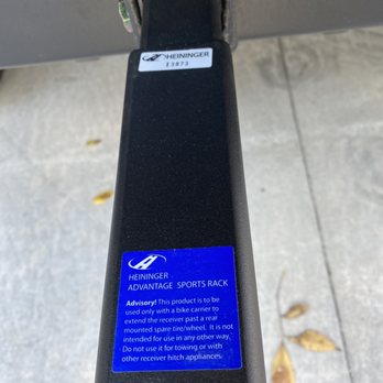 Heininger Holdings - Only Recommended for Bike Carriers (Not suitable for towing) - Bikes Near Me - Bellingham, Washington Heininger Holdings - Only Recommended for Bike Carriers (Not suitable for towing) - Bikes Near Me - Bellingham, Washington