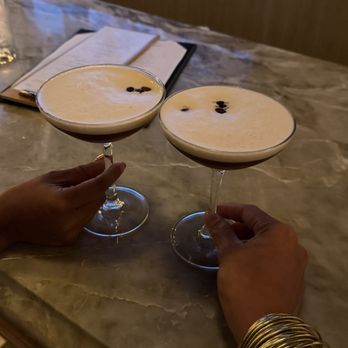 Céline - Stopped by Celine to crash my friends date and Sam was so kind to make us these delicious espresso martinis. He was attentive and friendly! - Cocktail Bars Near Me - Philadelphia, Pennsylvania