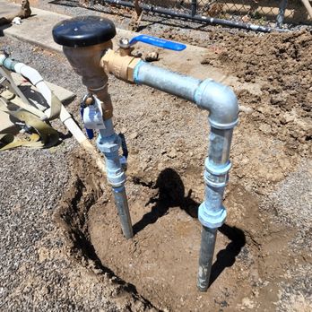 Hearn Landscaping - a water pipe in a hole - Landscaping Near Me - Stockton, California Hearn Landscaping - a water pipe in a hole - Landscaping Near Me - Stockton, California