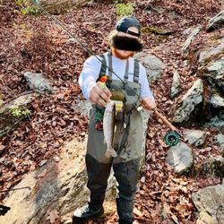 Chattahoochee River National Recreation Area West Palisades - 3/25 Rainbow trout for lunch!