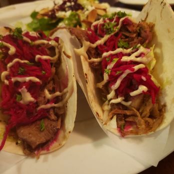 Elephant & Castle - Braised lamb tacos - Pubs Near Me - Boston, Massachusetts