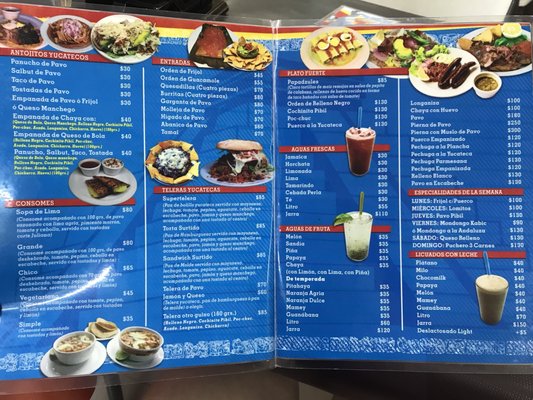 Menu photo 1 La Pequeña Susana Merida, YUC Menu photo 1 La Pequeña Susana Merida, YUC