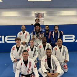 Gracie Barra - After class photo after class - celebrating promotions and competition achievements