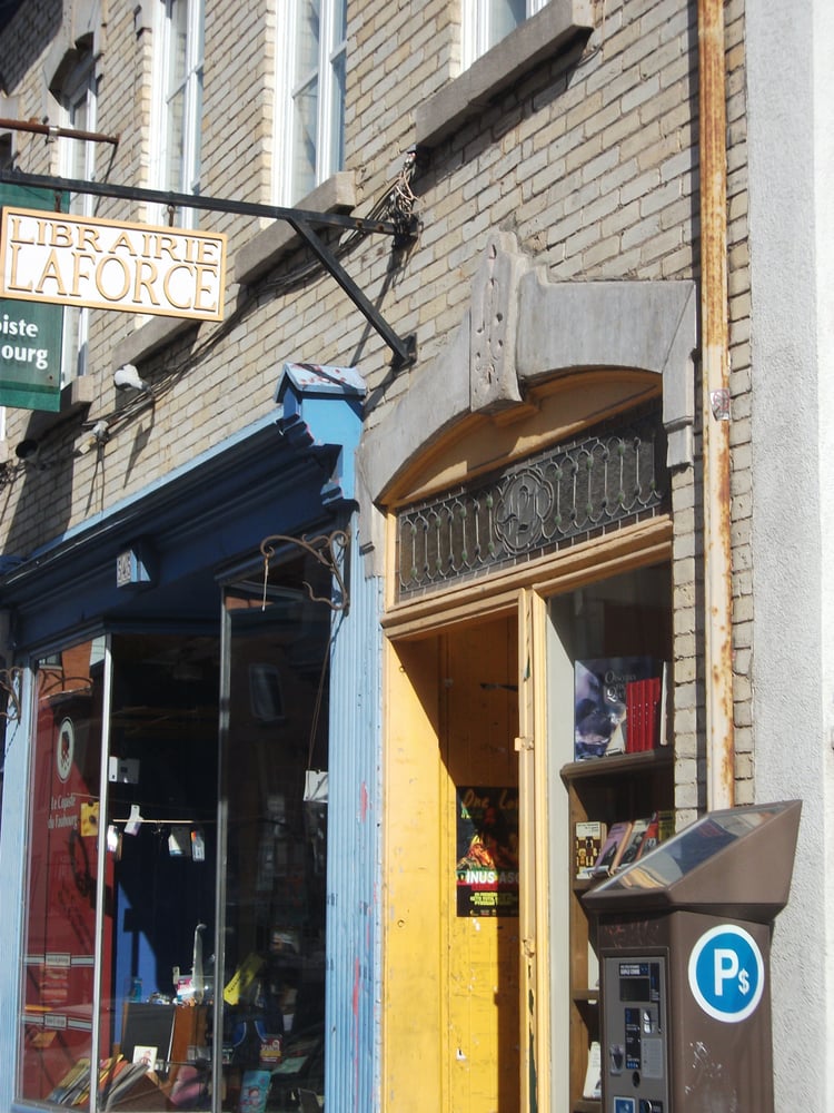 LIBRAIRIE LAFORCE Updated June 2024 541, Rue SaintJean, Québec, Quebec, Canada Bookstores