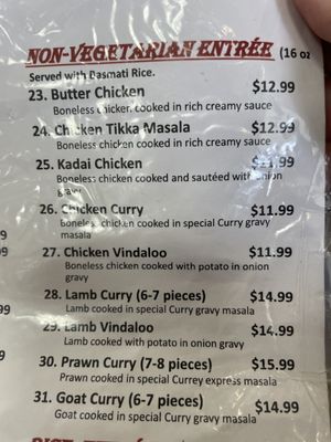 Menu photo 5 SS Currey Express Dixon, CA