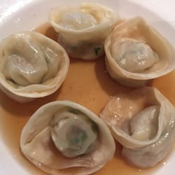 The Essential Ingredient - Steamed dumplings in anchovy broth, delicious!
