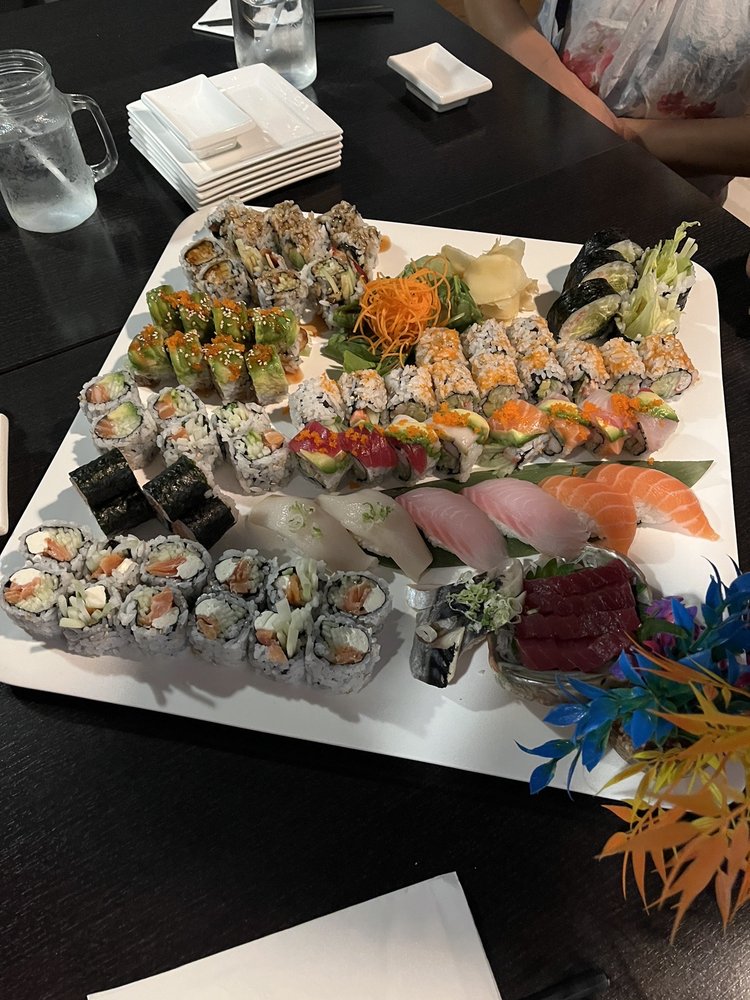 Food from Unagi Sushi