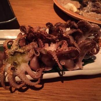 Tei Tei Robata Bar - Grilled Baby Octopus - Japanese Near Me - Dallas, Texas