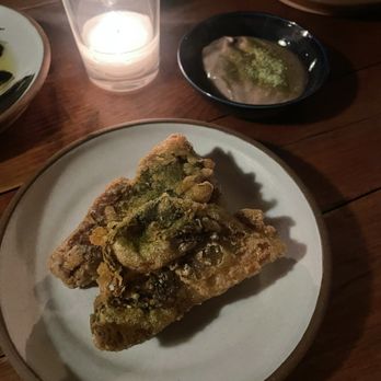 Place des Fêtes - Fried mushroom - Wine Bars Near Me - Brooklyn, New York