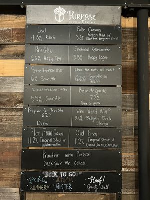 Purpose Brewing and Cellars by null